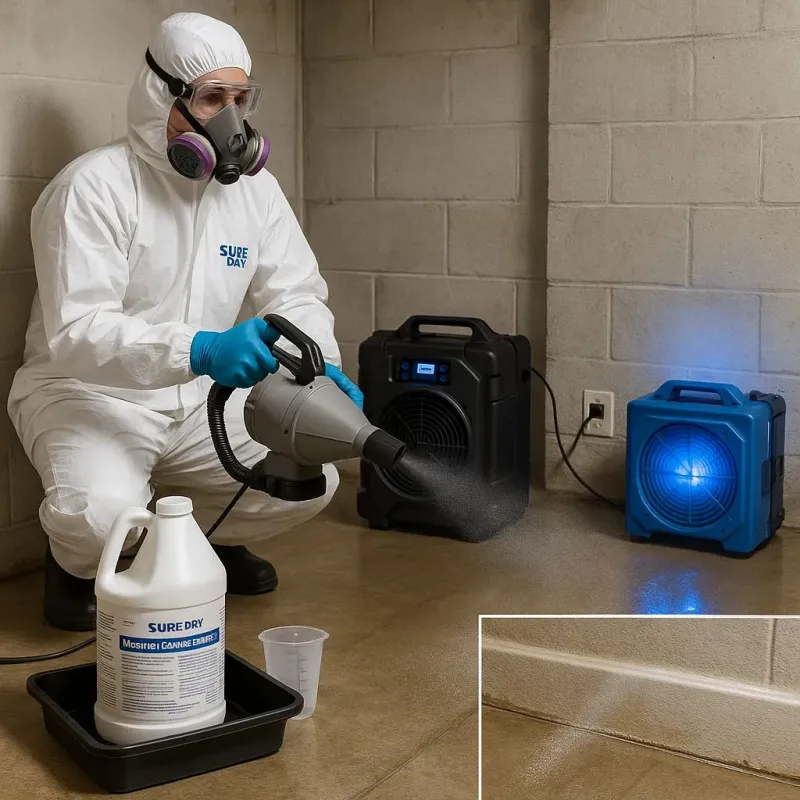 Sanitization and Odor Removal process in Searsmont, ME