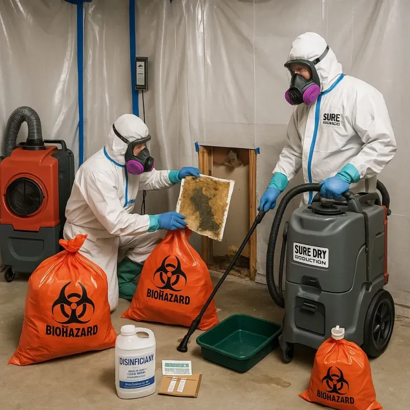 Contaminated Water Handling Protocols process in Searsmont, ME