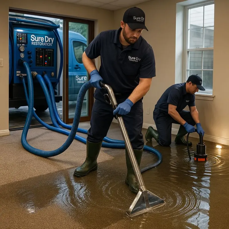 Water Extraction and Removal process in Searsmont, ME